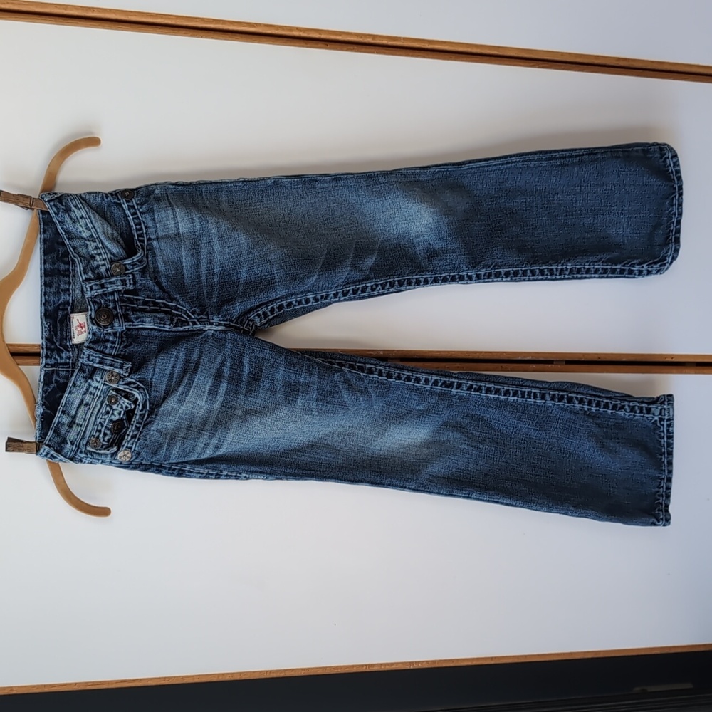 True Religion Grand Jeans Billy Size 7 Volcano